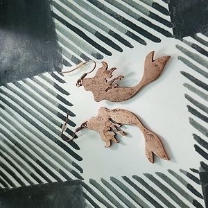 Mermaid earrings